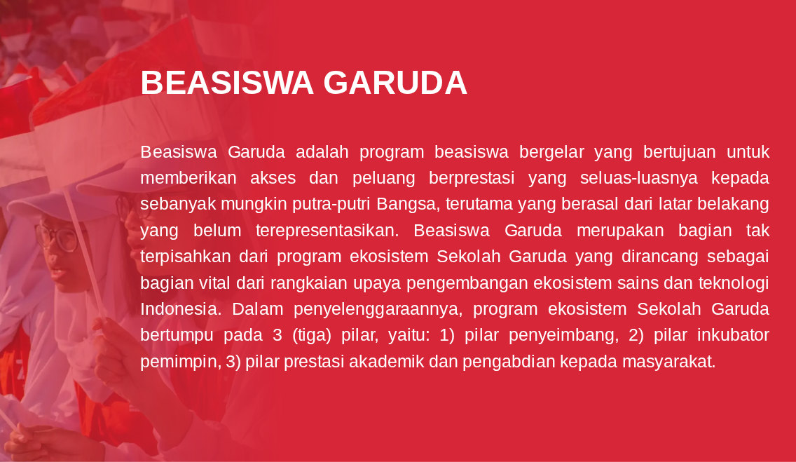 Beasiswa Garuda, Investasi Strategis Negara untuk Mencetak Talenta Unggul dan Pemimpin Masa Depan